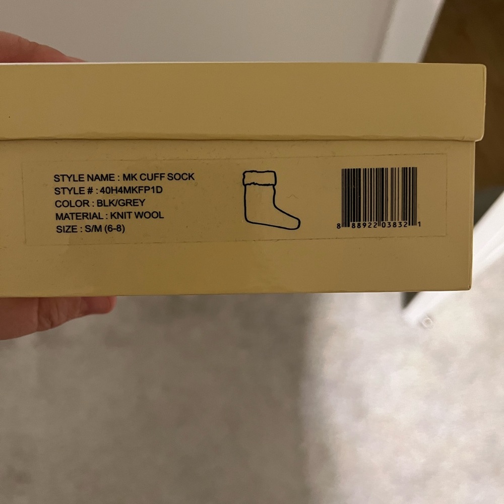 New Michael Kors cuff socks